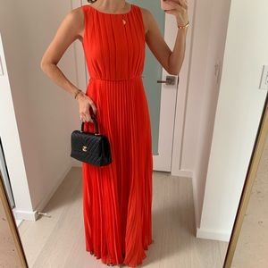 Eliza J Long Pink/Red dress